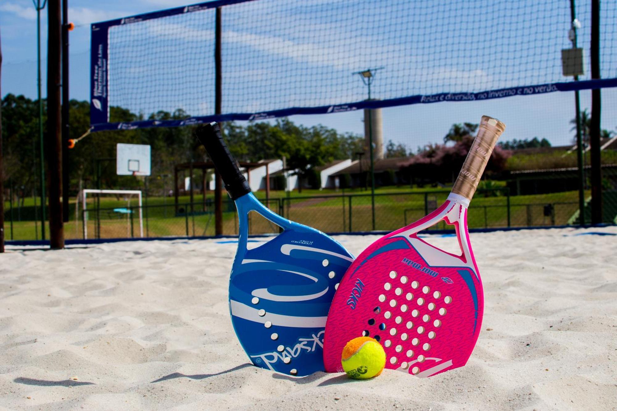 Blue Tree Thermas De Lins Resort Dış mekan fotoğraf Beach tennis rackets